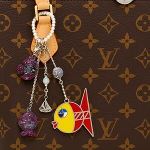 LUXURY Fish BAG Charm ACCESSORIE FOR COACH LV BIRKING GIFT